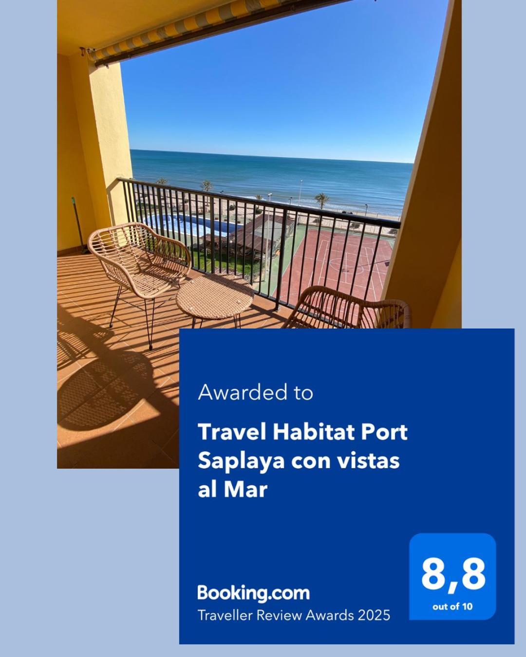 Апартаменты Travel Habitat Port Saplaya Con Vistas Al Mar Экстерьер фото